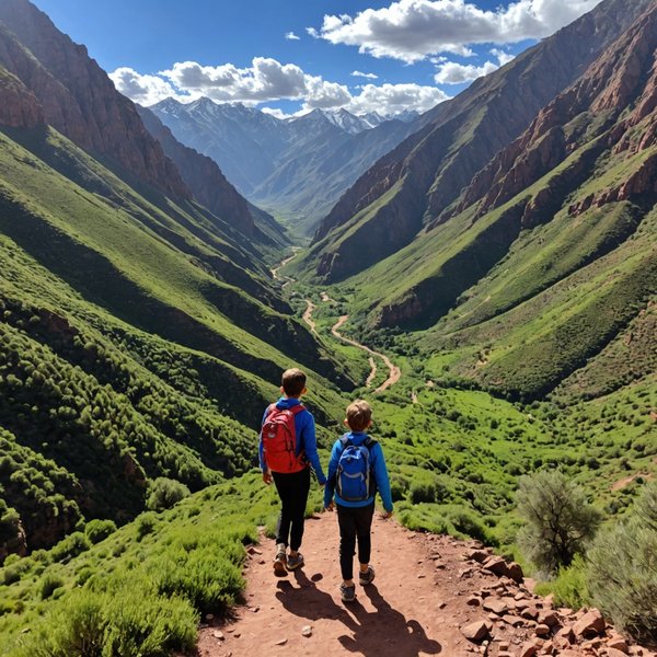 Comment organiser une randonnée en famille dans les montagnes de l'Atlas au Maroc?